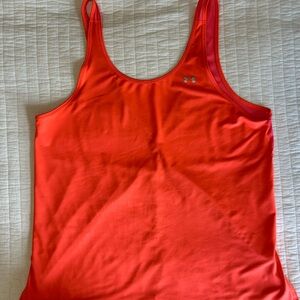 Under Armour Women's Coral-Red Performance Tank